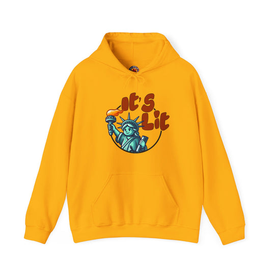 It's Lit Hooded Sweatshirt