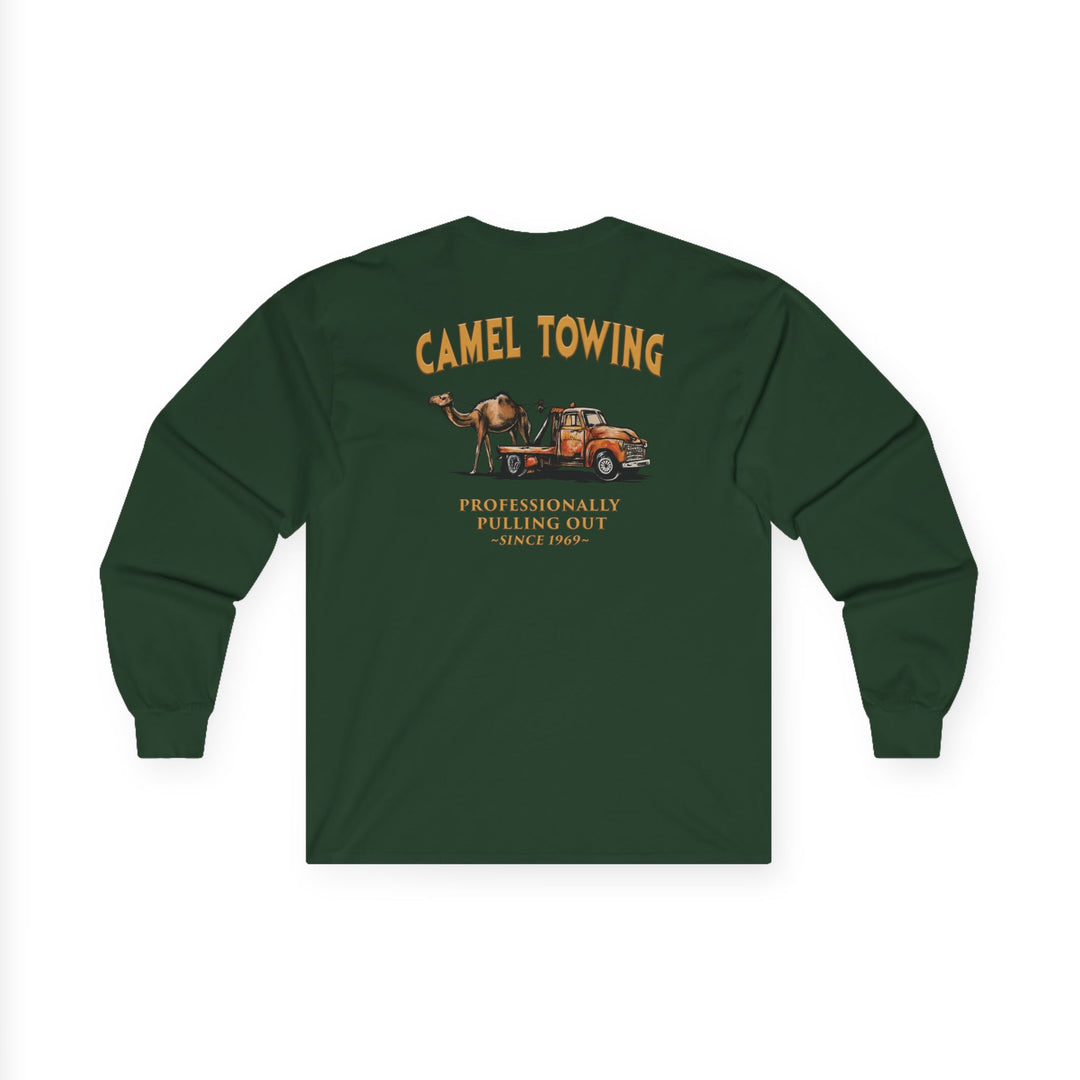 Camel Towing Back Long Sleeve Tee