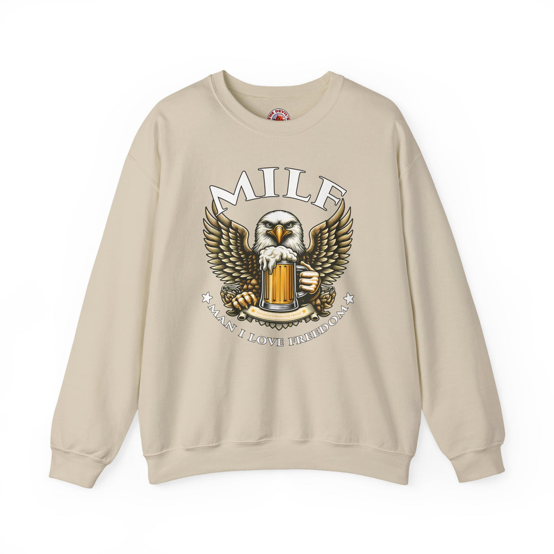 Man I Love Freedom Crewneck Sweatshirt