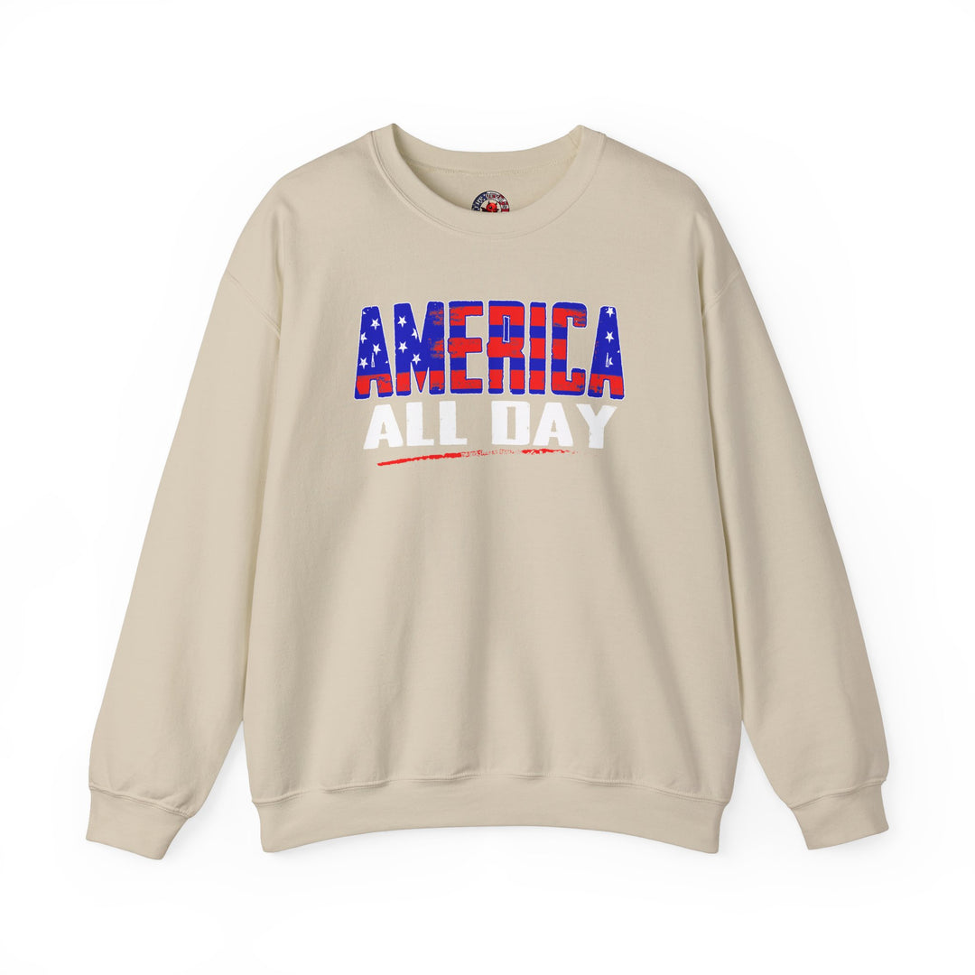 America All Day Crewneck Sweatshirt