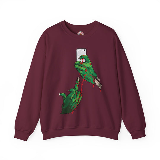 Selfie Monster Crewneck Sweatshirt