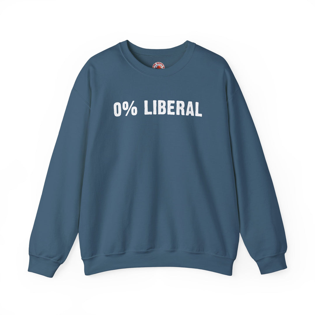 0% Liberal Crewneck Sweatshirt