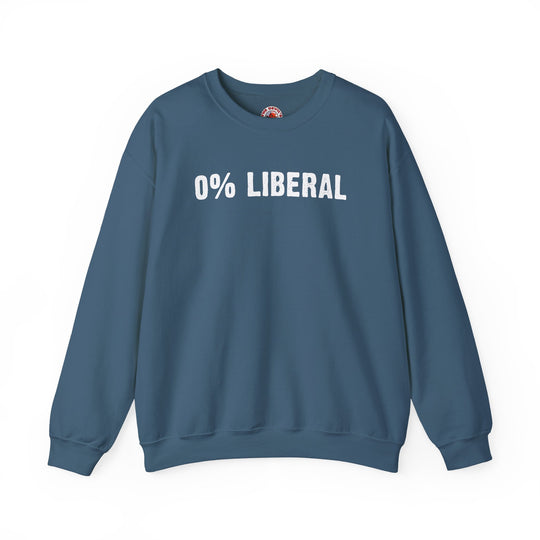 0% Liberal Crewneck Sweatshirt