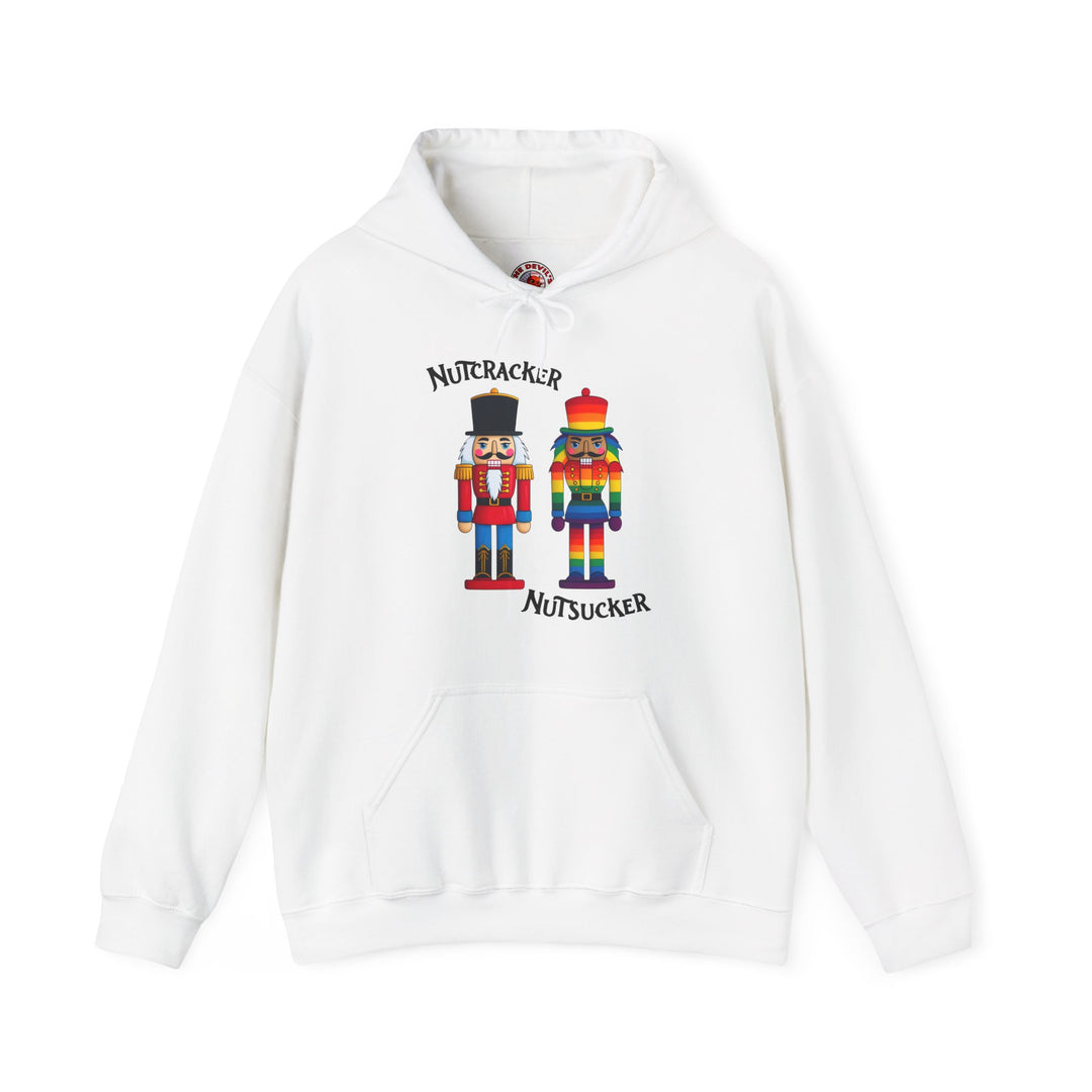 Nutcracker or Nutsucker Hooded Sweatshirt