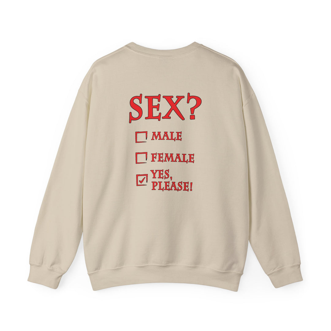 Sex? Yes, Please Crewneck Sweatshirt