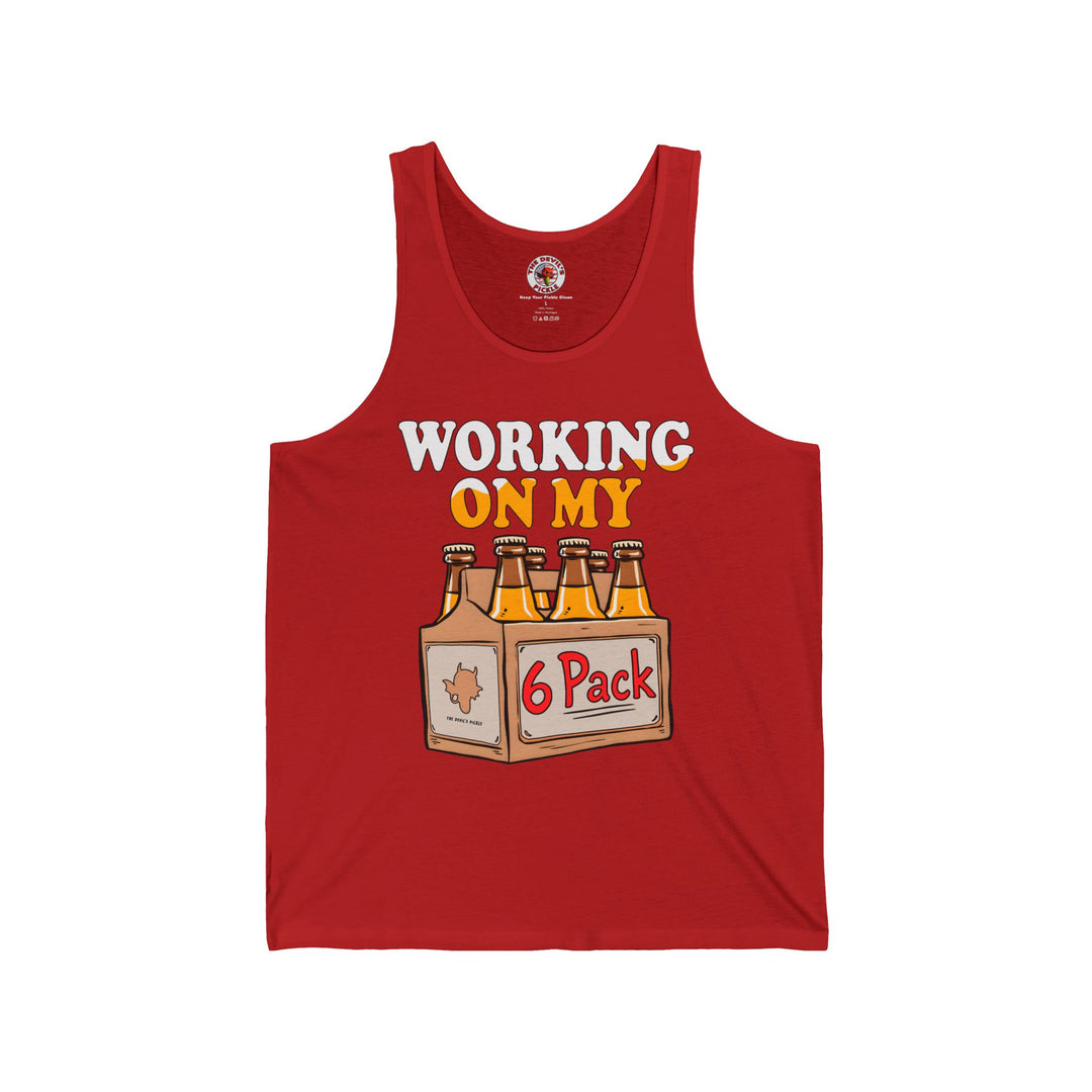 Working On My 6 Pack Tank Top