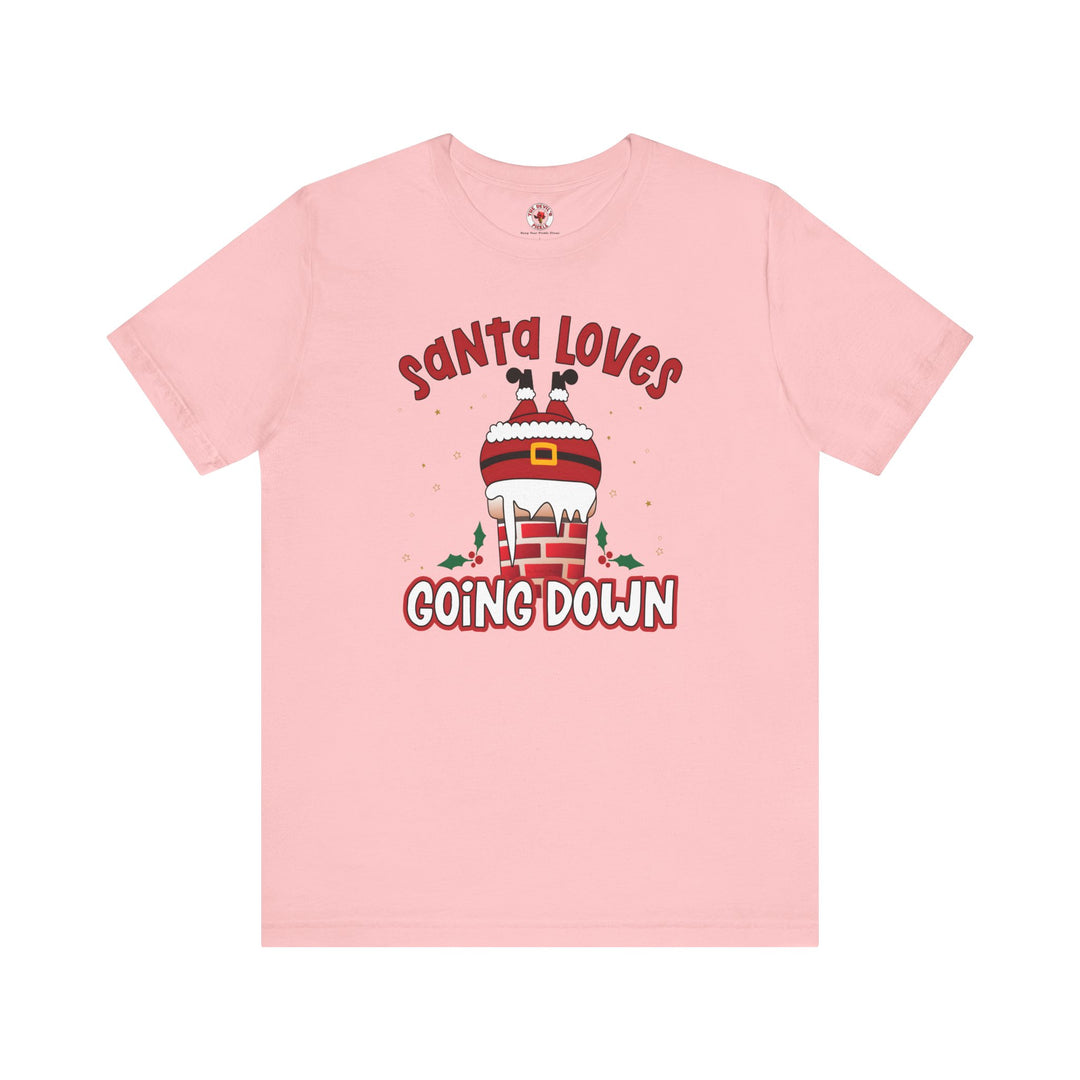 Santa Loves Going Down T-Shirt