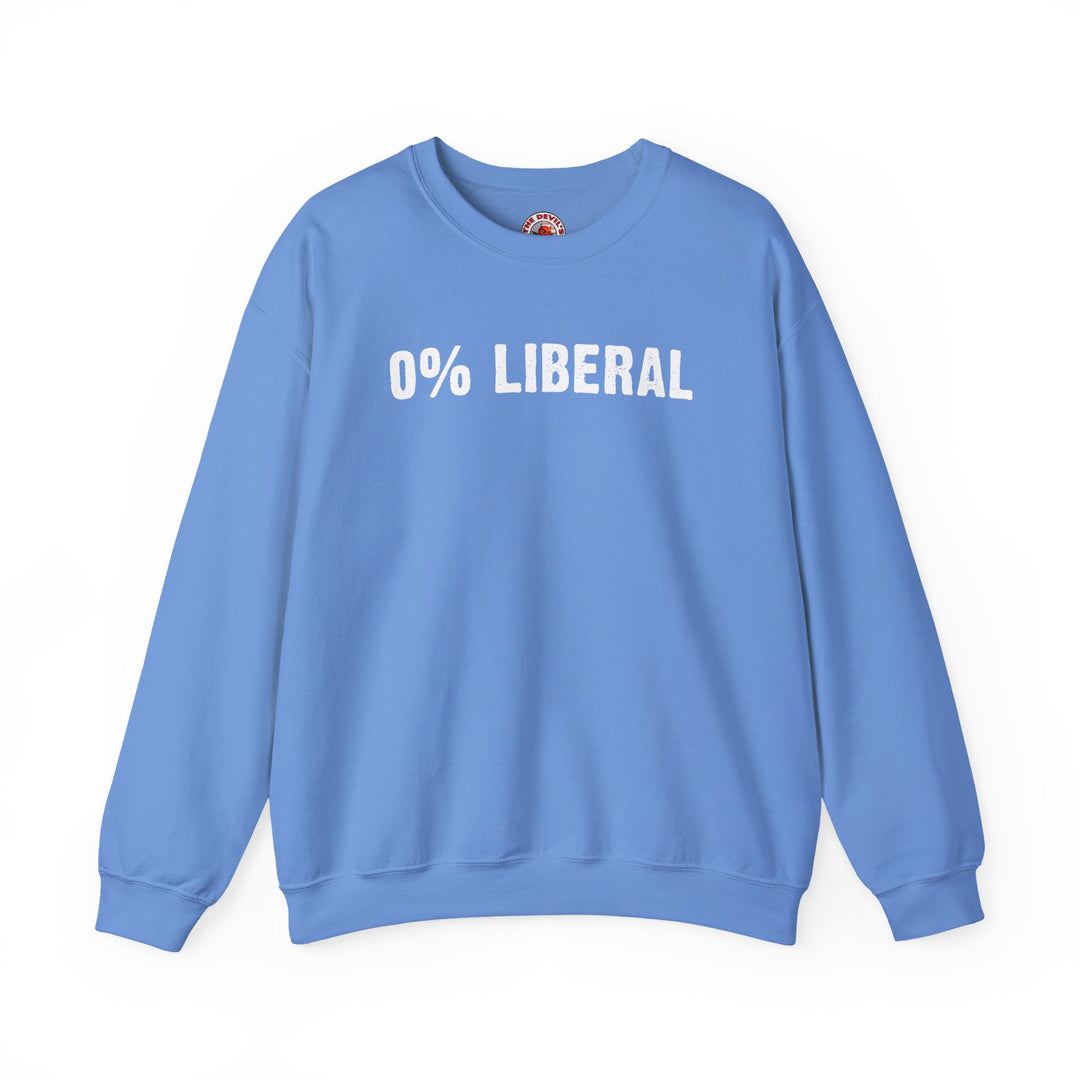 0% Liberal Crewneck Sweatshirt