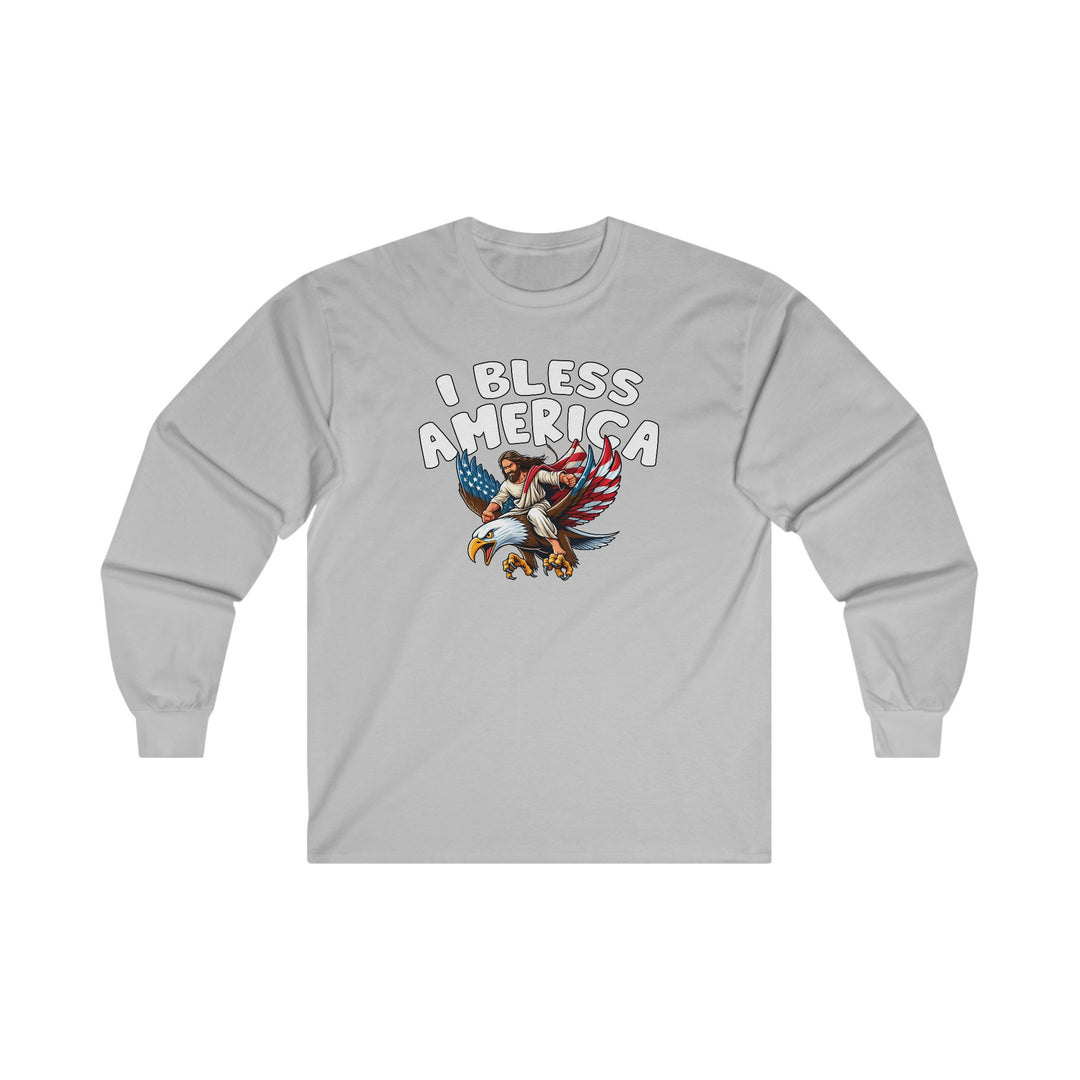 I Bless America Long Sleeve Tee