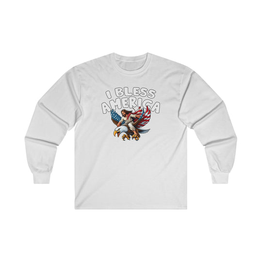 I Bless America Long Sleeve Tee