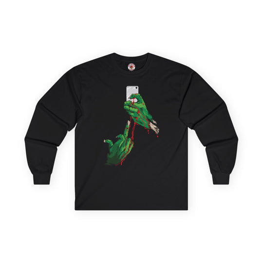 Selfie Monster Long Sleeve Tee