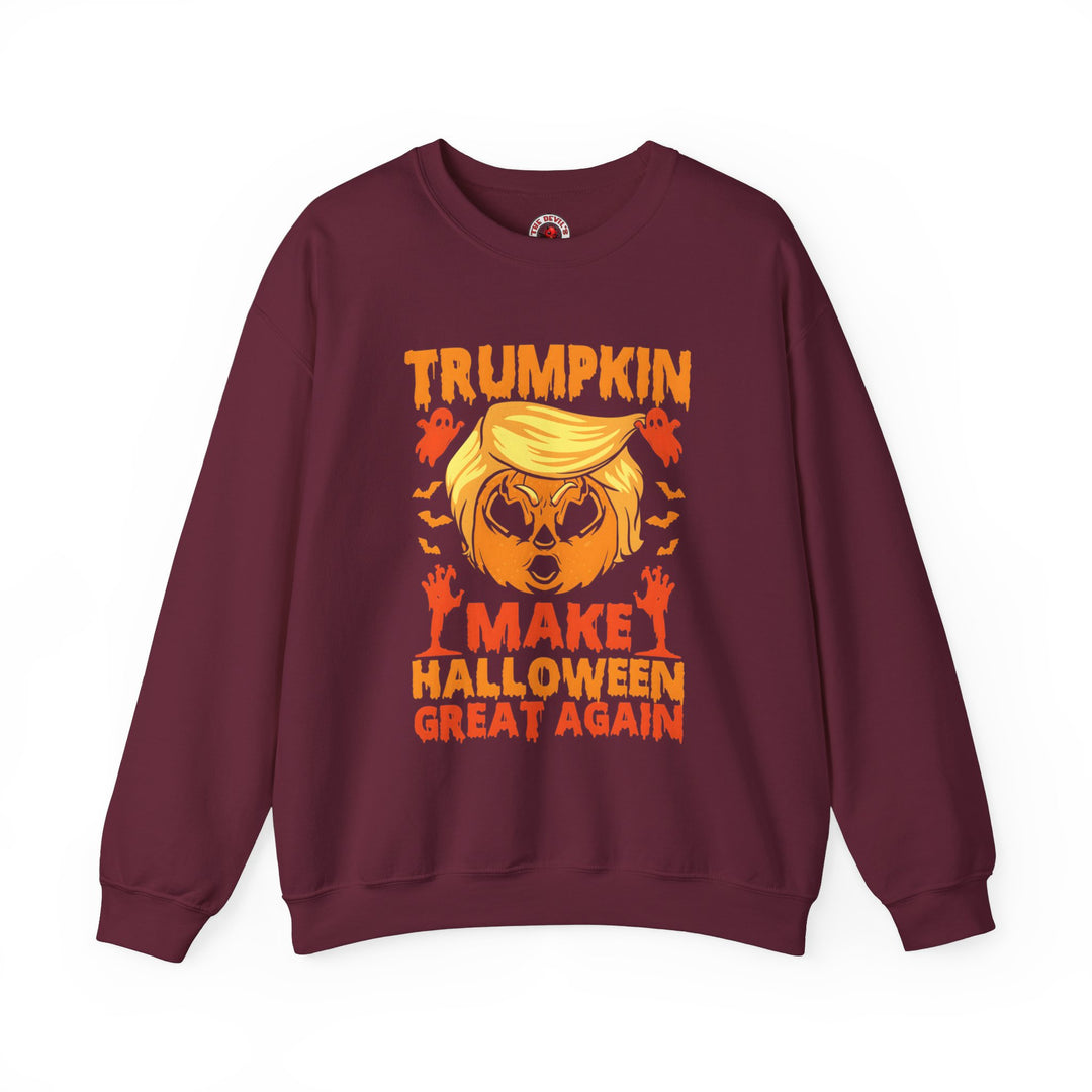 Trumpkin Make Halloween Great Again Crewneck Sweatshirt