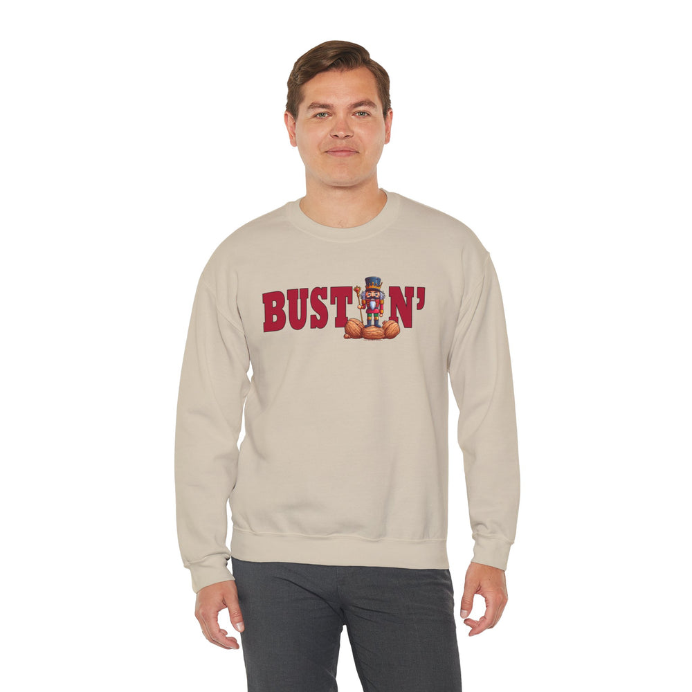 Bustin' Nuts Crewneck Sweatshirt