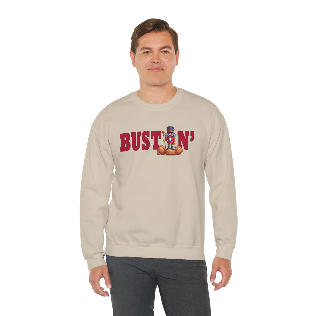 Bustin' Nuts Crewneck Sweatshirt