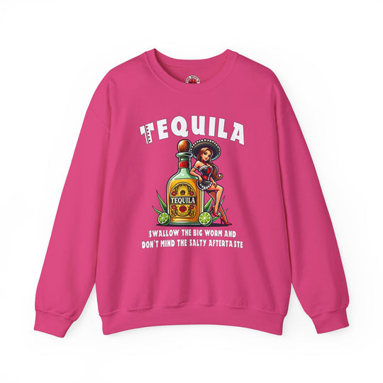 Tequila Swallow The Big Worm Crewneck Sweatshirt