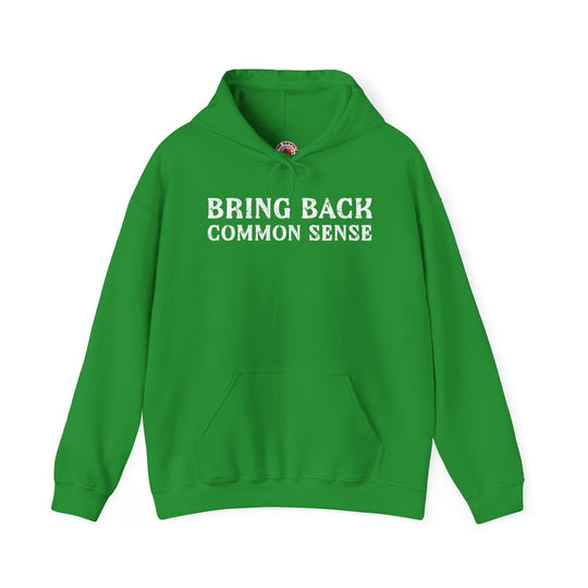 Bring Back Common Sense Hooded Sweatshirt