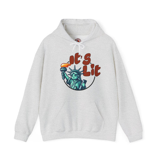 It's Lit Hooded Sweatshirt