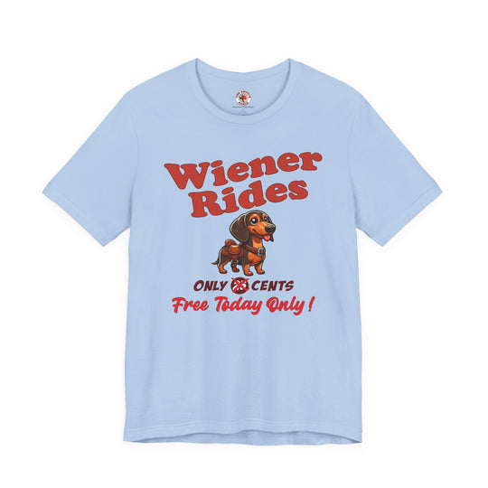 Free Wiener Rides T-Shirt