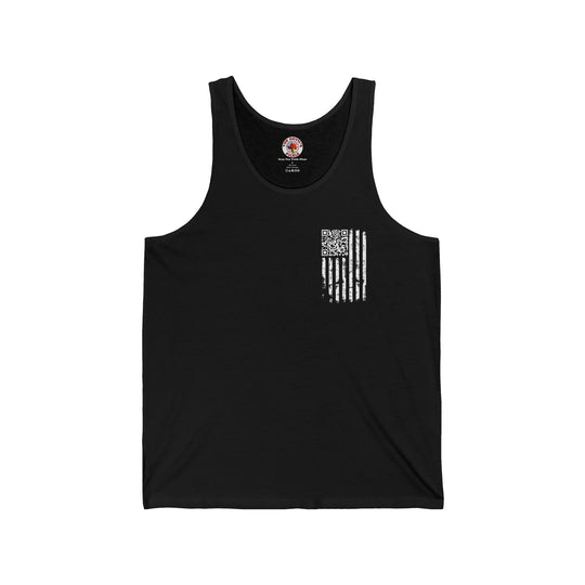American Flag QR Code Tank Top