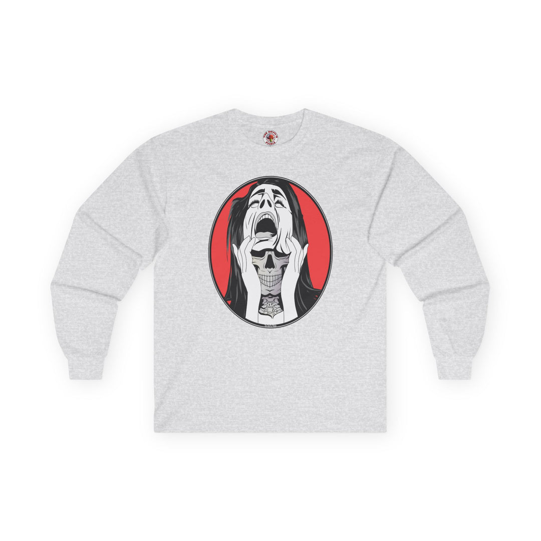 Skull Woman Long Sleeve Tee