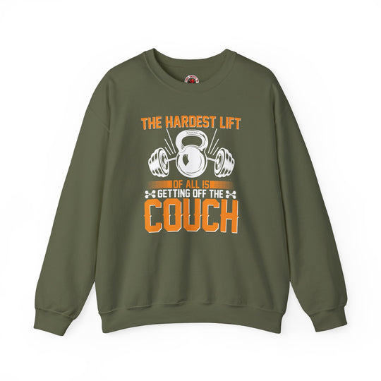 The Hardest Lift Of All Is Getting Off The Couch Crewneck Sweatshirt