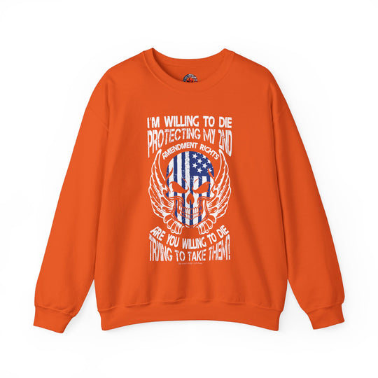 Protecting My 2nd Amendment Rights Crewneck Sweatshirt