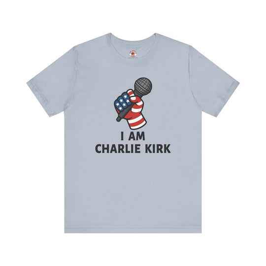 Charlie Kirk Mic T-Shirt