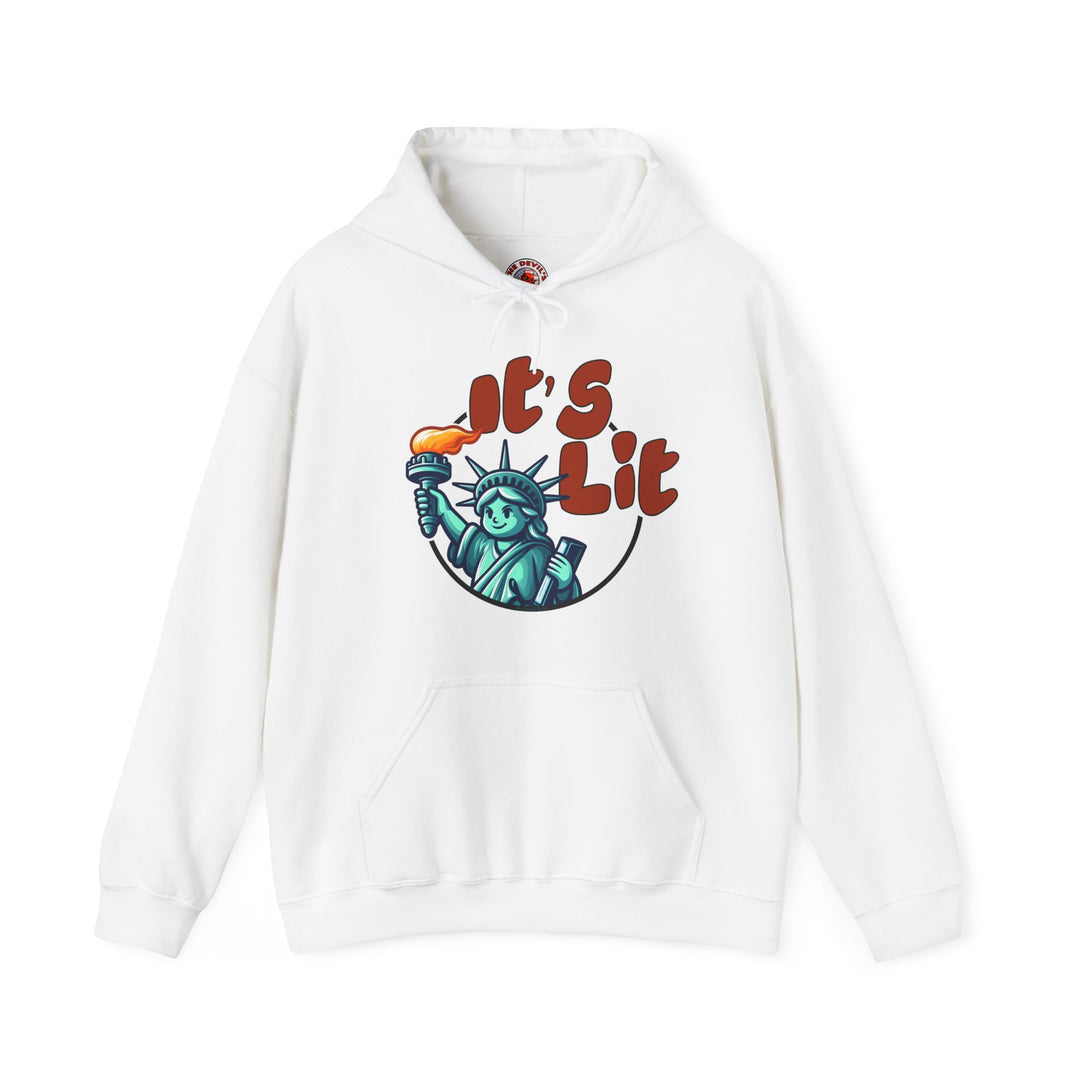 It's Lit Hooded Sweatshirt