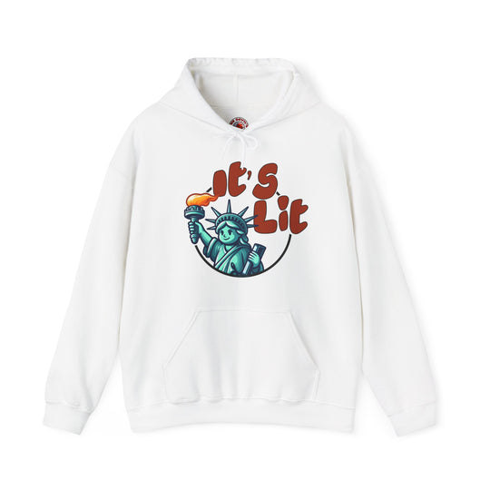 It's Lit Hooded Sweatshirt