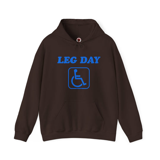 Leg Day Handicap Hooded Sweatshirt