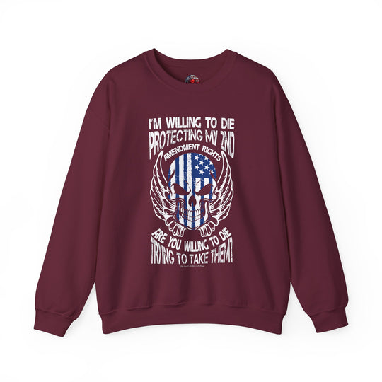 Protecting My 2nd Amendment Rights Crewneck Sweatshirt