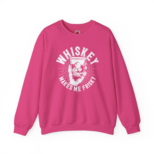 Whiskey Makes Me Frisky Crewneck Sweatshirt