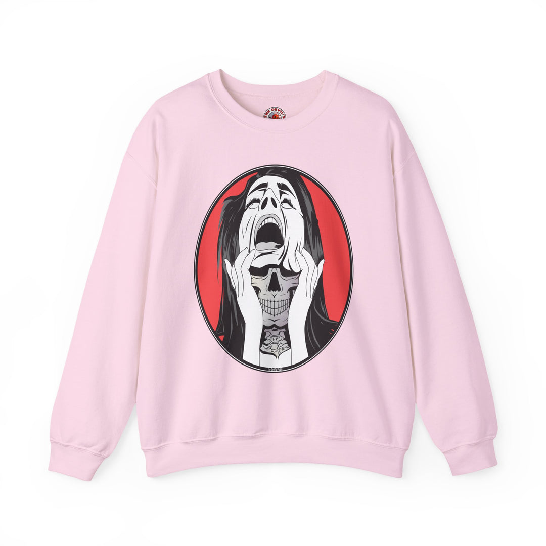 Skull Woman Crewneck Sweatshirt