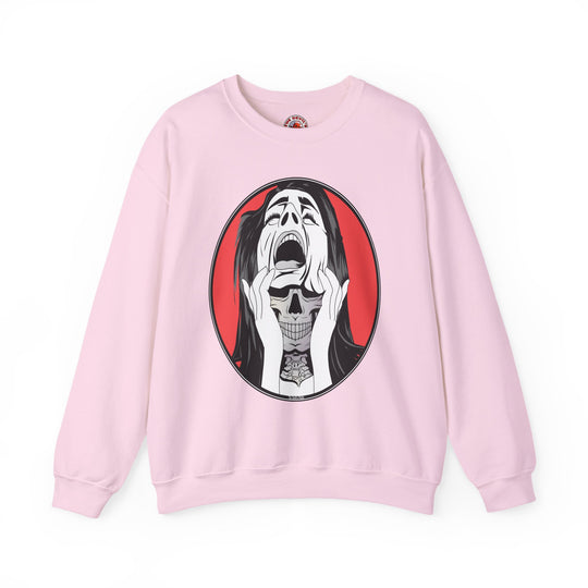 Skull Woman Crewneck Sweatshirt