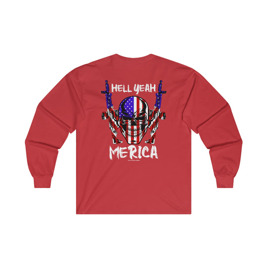 Hell Yeah Merica Long Sleeve Tee