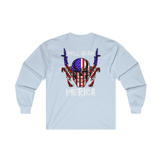 Hell Yeah Merica Long Sleeve Tee