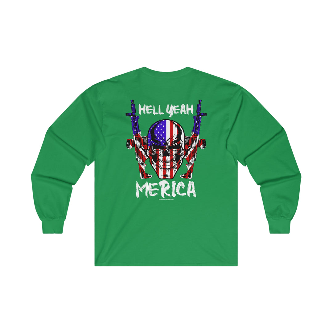 Hell Yeah Merica Long Sleeve Tee