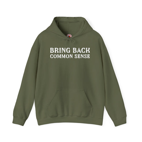 Bring Back Common Sense Hooded Sweatshirt