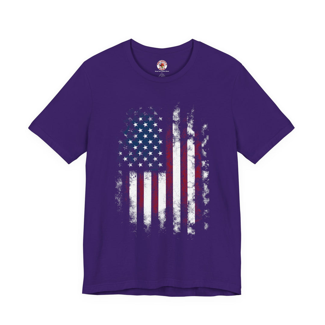 Distressed American Flag T-Shirt