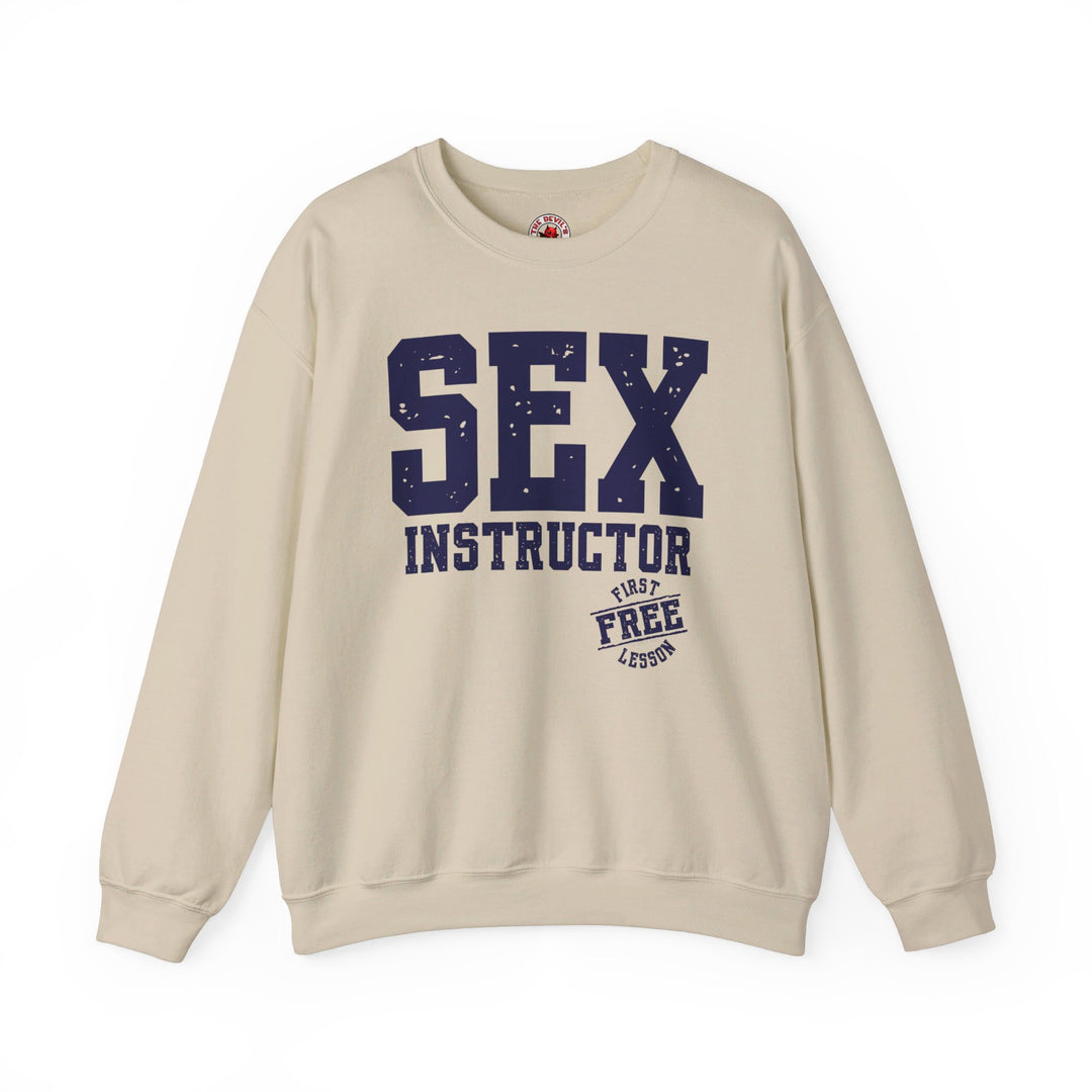 Sex Instructor Crewneck Sweatshirt