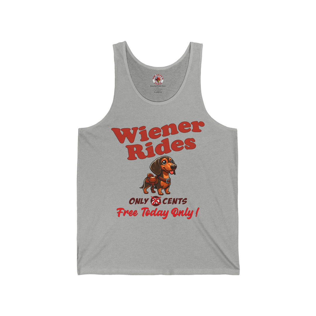 Free Wiener Rides Tank Top