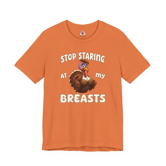 Stop Staring At My Breasts T-Shirt