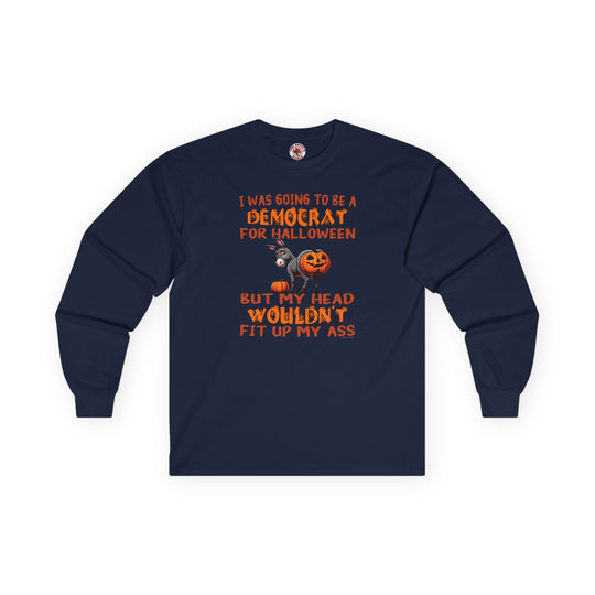 Democrat for Halloween Long Sleeve Tee