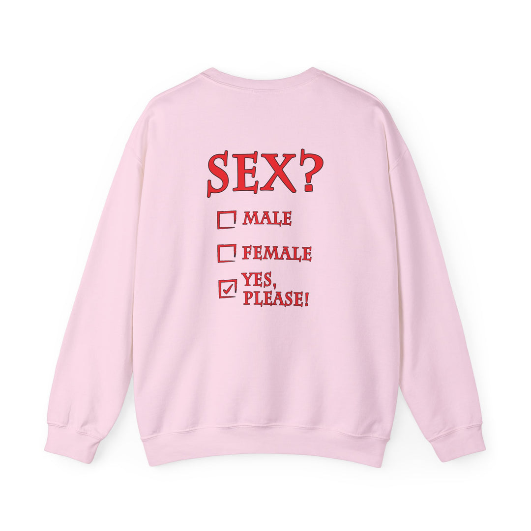 Sex? Yes, Please Crewneck Sweatshirt