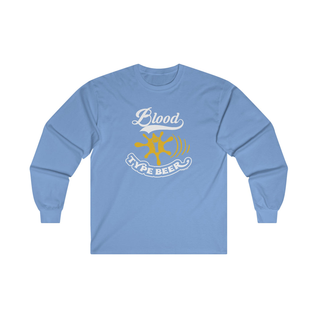 Blood Type Beer Long Sleeve Tee