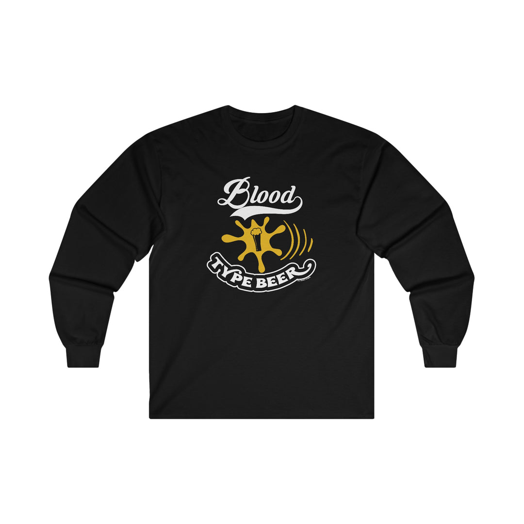 Blood Type Beer Long Sleeve Tee