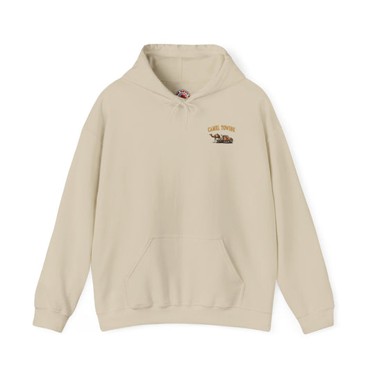 Camel Towing Back Hooded Sweatshirt