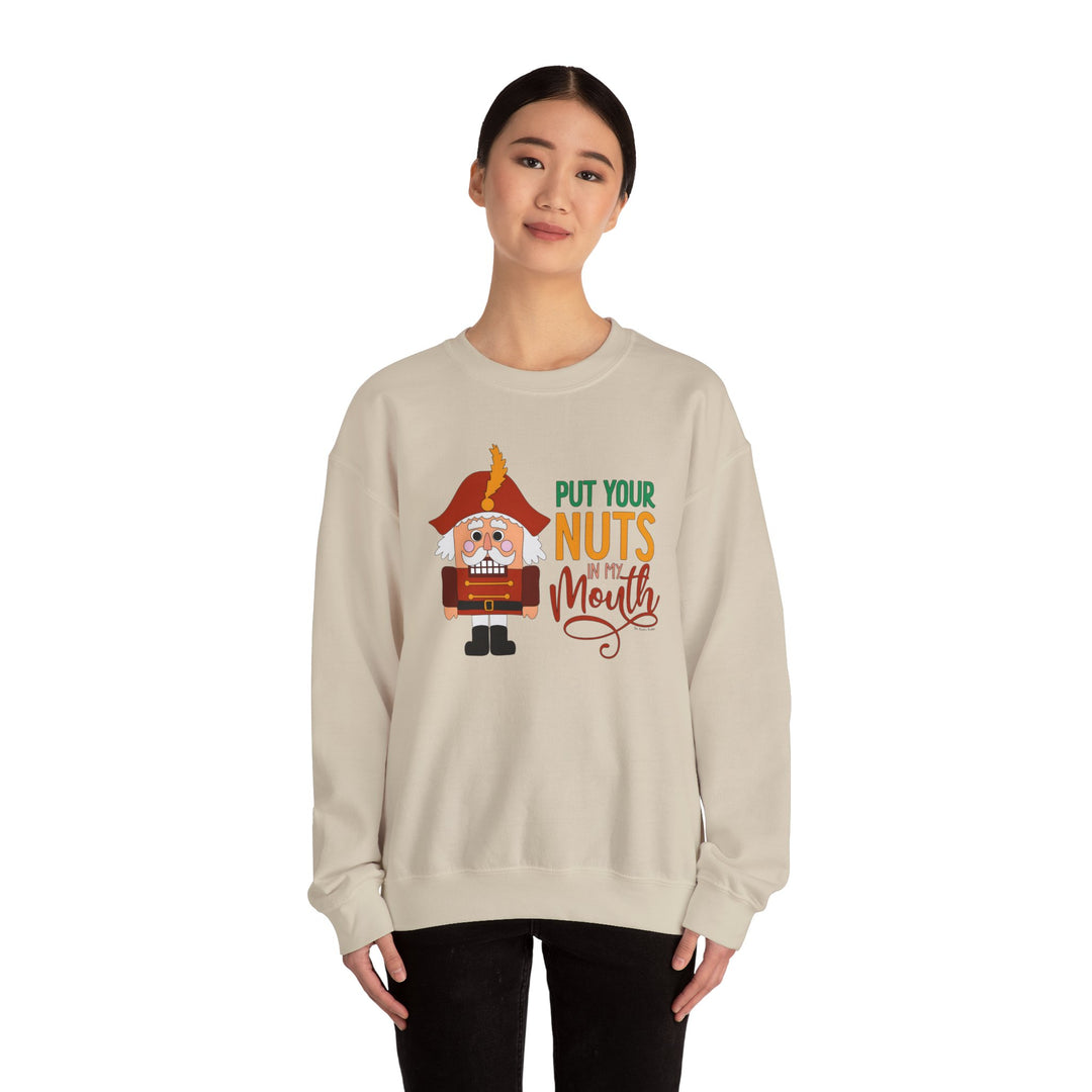 Put Your Nuts In My Mouth Crewneck Sweatshirt