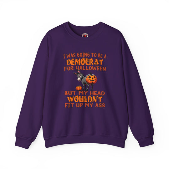 Democrat for Halloween Crewneck Sweatshirt