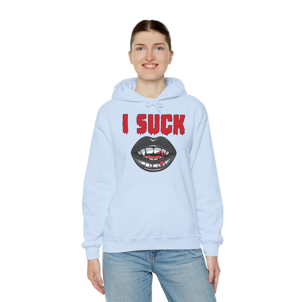 I Suck Hooded Sweatshirt